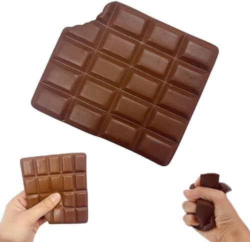 Bitten Chocolate Squishy Bar Slow Rising Squeeze Toy