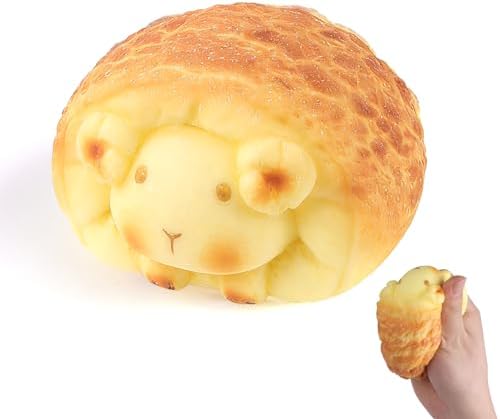 Mochi Sheep Squishy Slow Rising Bread Stress Relief Toy