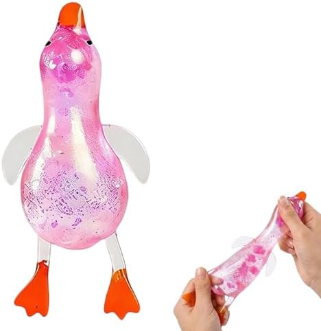 Soft Duck Squishy, Pillowy Slow Rising Squeeze Toy