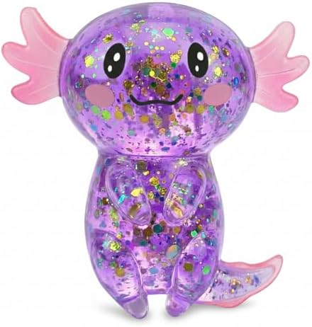Salamander Axolotl Squishy, Soft Squeeze Critter