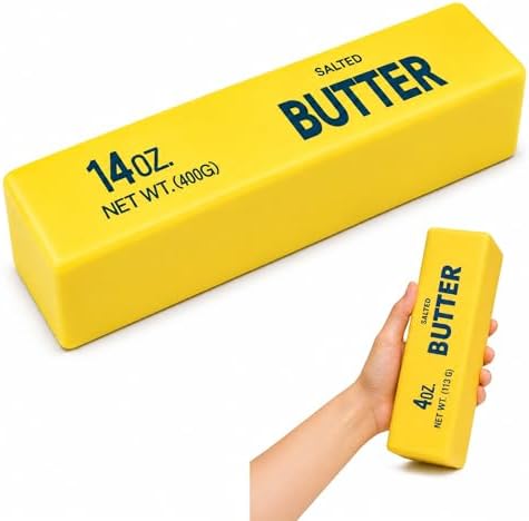 Jumbo Butter Stick Squishy Stress Ball Big Squeeze Toy