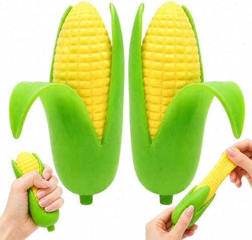 Sensory Corn Squishy 2 Pcs Slow Rising Fidget Toys