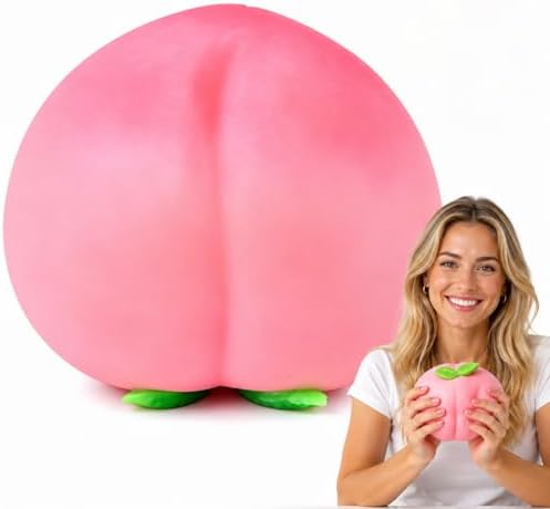 Giant Peach Squishy Soft Slow Rising Squeeze Stress Ball
