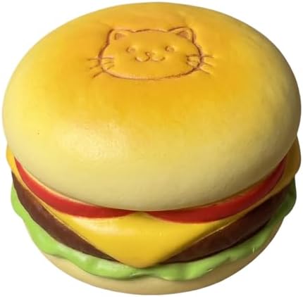 Scented Hamburger Squishy 4-Inch Slow Rising Squeeze Bun Toy