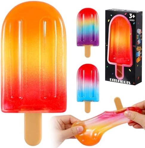 Sugar Popsicle Squishy, Cool Slow-Rise Ice-Pop Fidget
