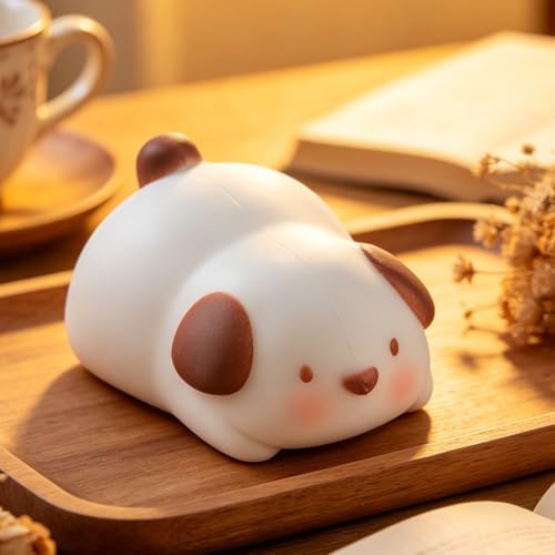 Mochi Dog Squishy Chubby Puppy, Slow Rising Desk Buddy