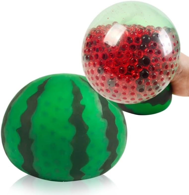 Water Bead Watermelon Squishy Ball Squeeze Sensory Fidget Toy