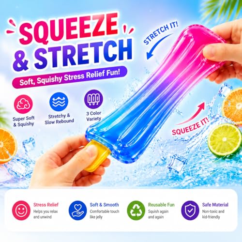 Pocket size sensory fidget squishy