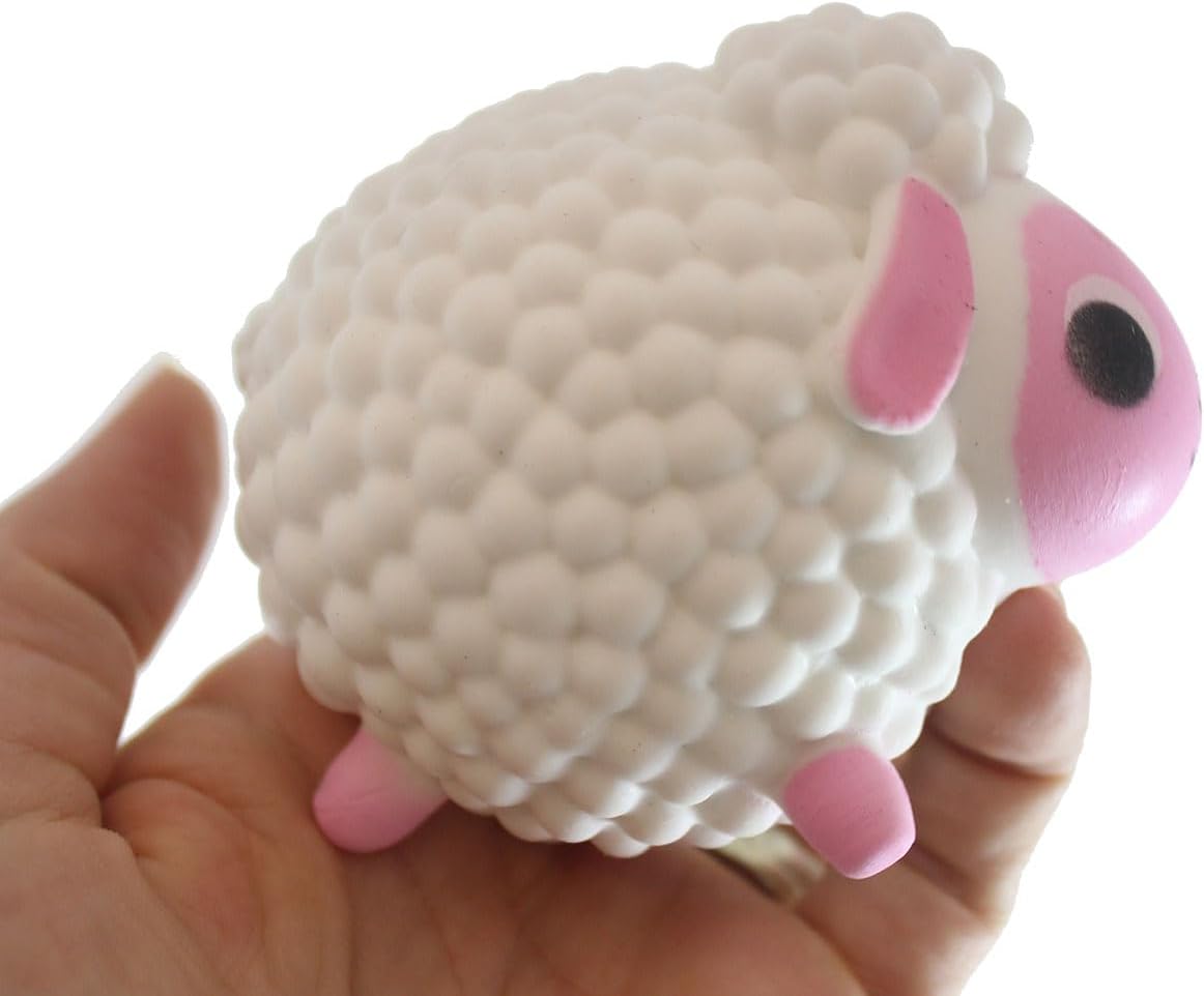Kawaii Sheep Squishy Squeeze Ball Sensory Fidget Toy