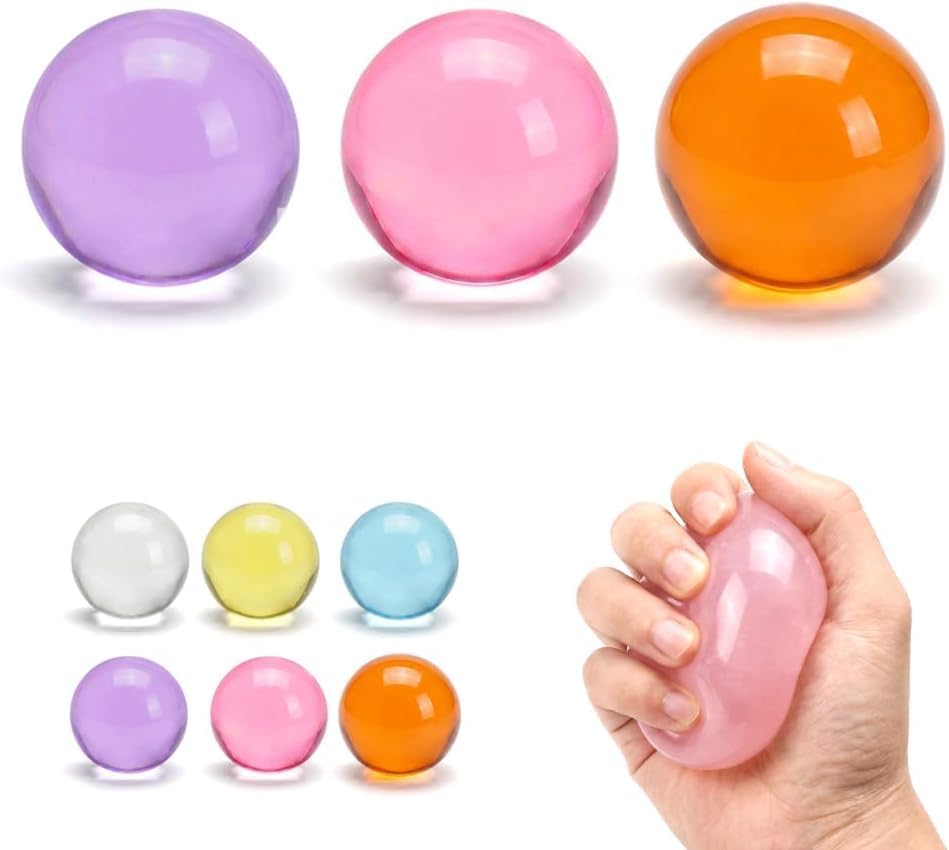 3 Pack Coconut Squishy Slow Rising Squeeze Stress Balls Set