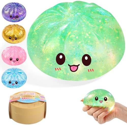 Bao Bun Dumpling Squishy Steamed Bun Squeeze Toy