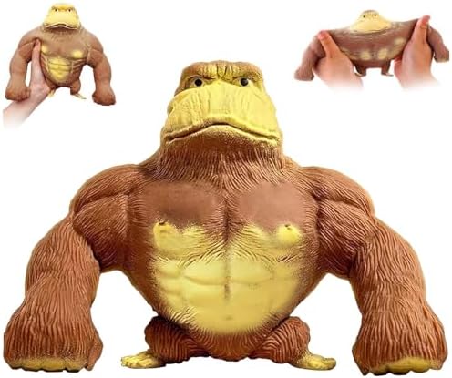 Fidget Monkey Squishy Chunky Gorilla Squeeze Stress Toy