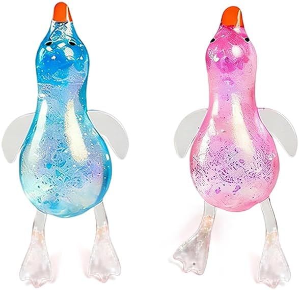 Mochi Duck Squishy, Pillowy Soft Squeeze Stress Toy