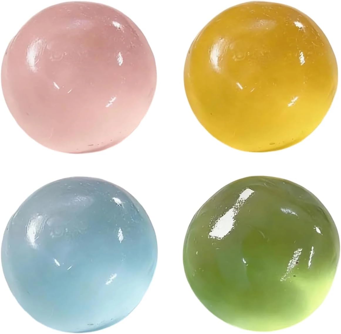 4 Pack Coconut Oil Squishy, Shareable Squeeze Set