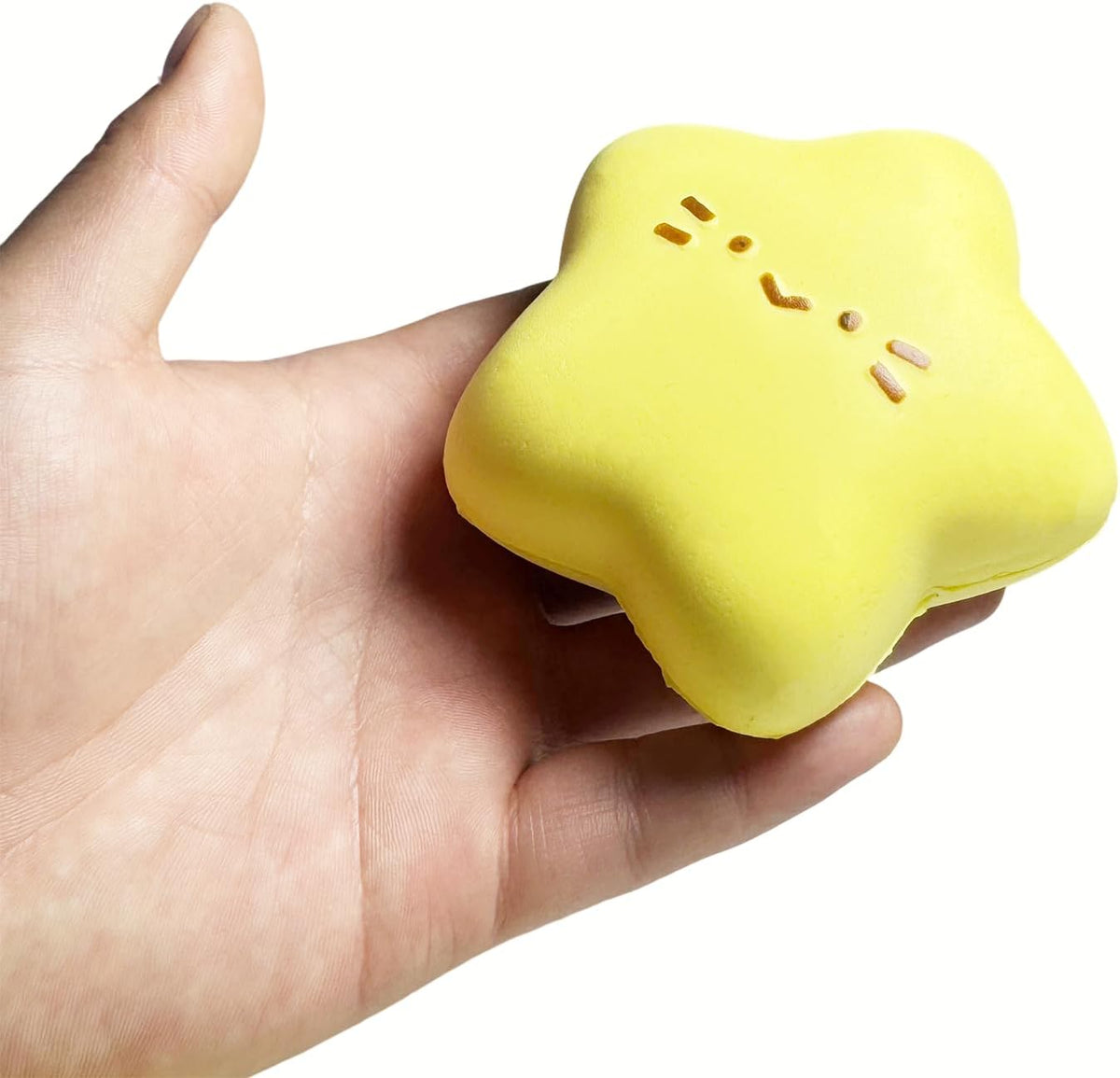 Kawaii Lucky Star Squishy - Slow Rising Soft Squeeze Desk Fidget Toy