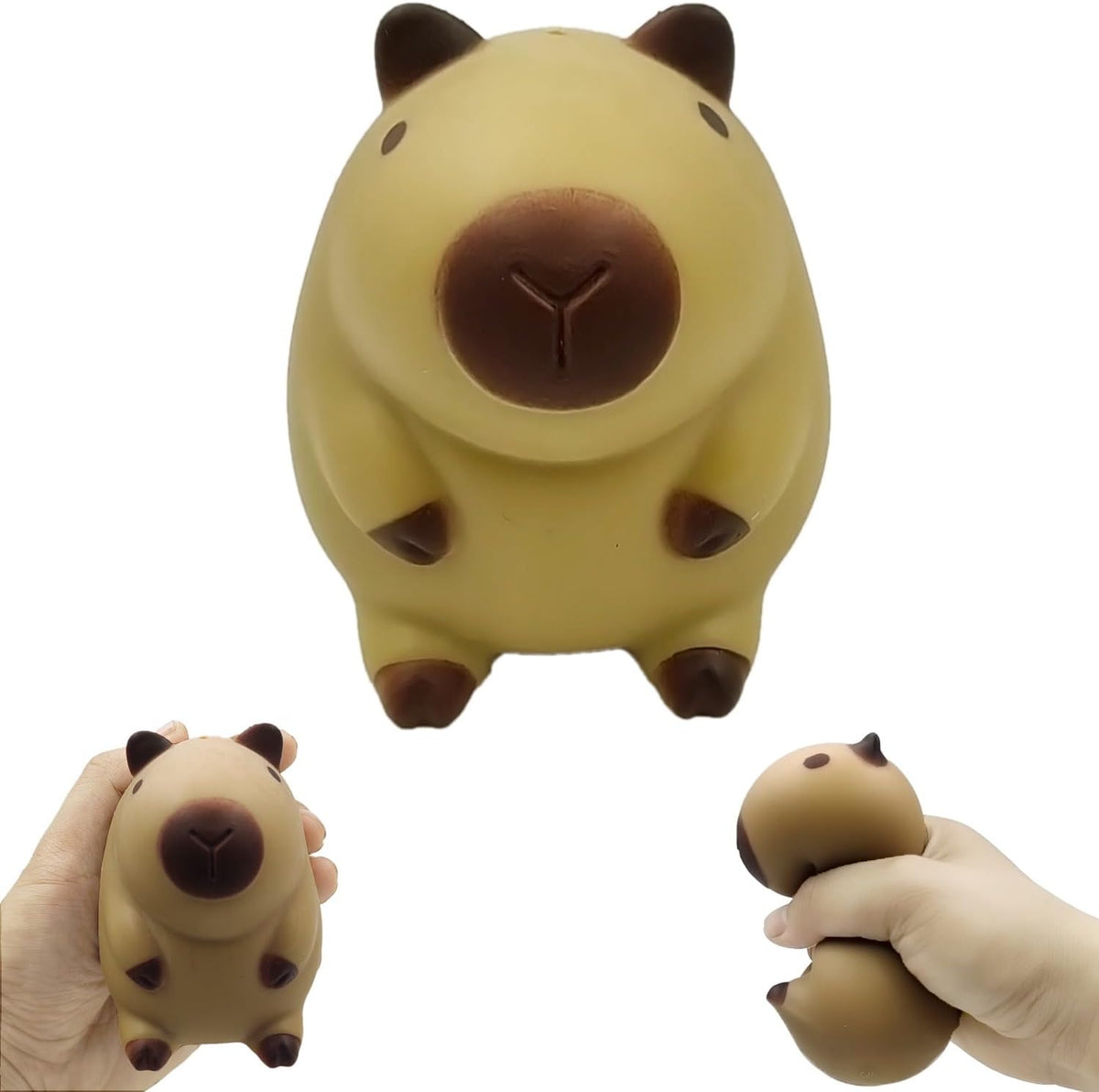 Funny Capybara Squishy Squeeze Stress Ball Slow Rising Toy