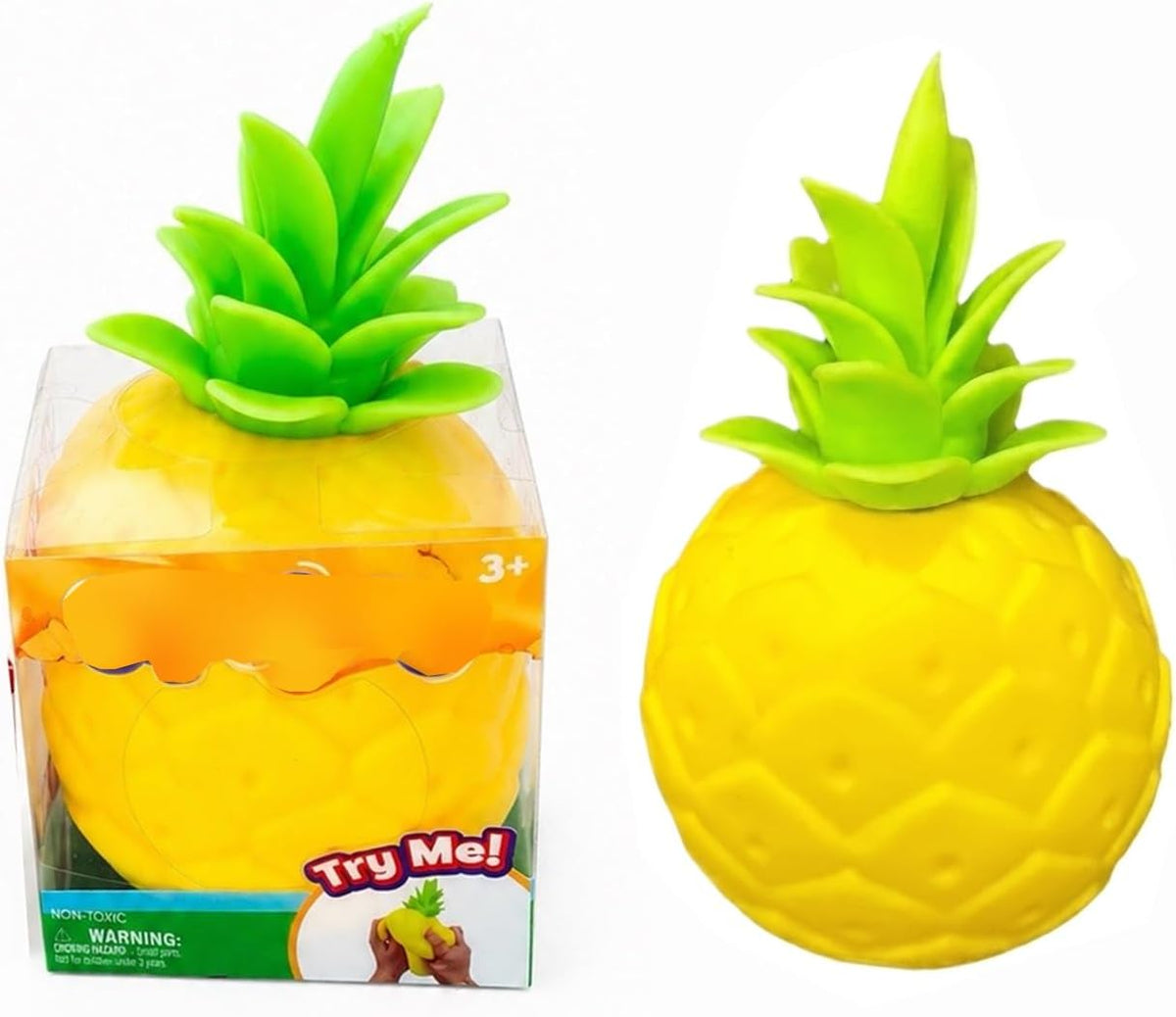 Jumbo Pineapple Squishy 7 Inch Slow Rising Stress Relief Ball