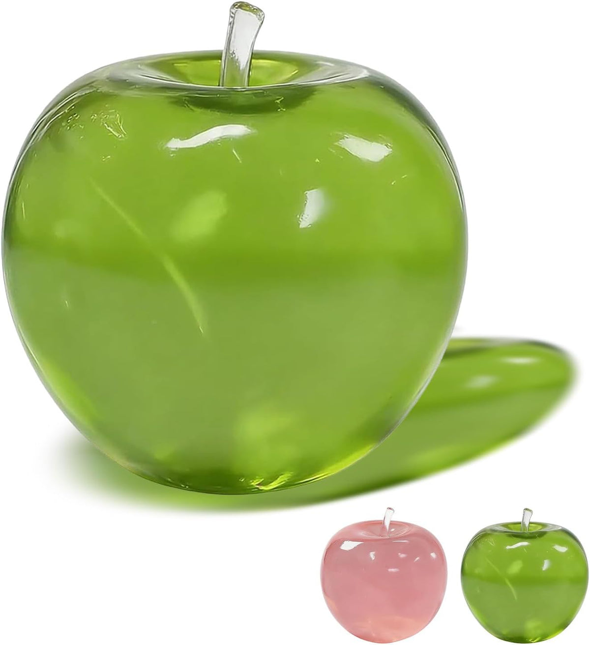 Glossy Lime Squishy Slow Rising Stress Ball Sensory Toy