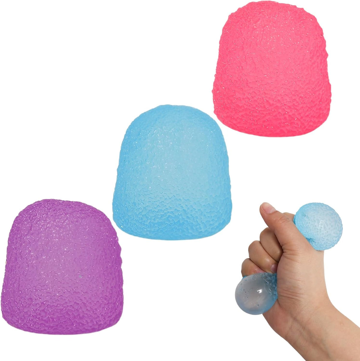 3 Pack Candy Squishy Squeeze Stress Balls Sensory Toy