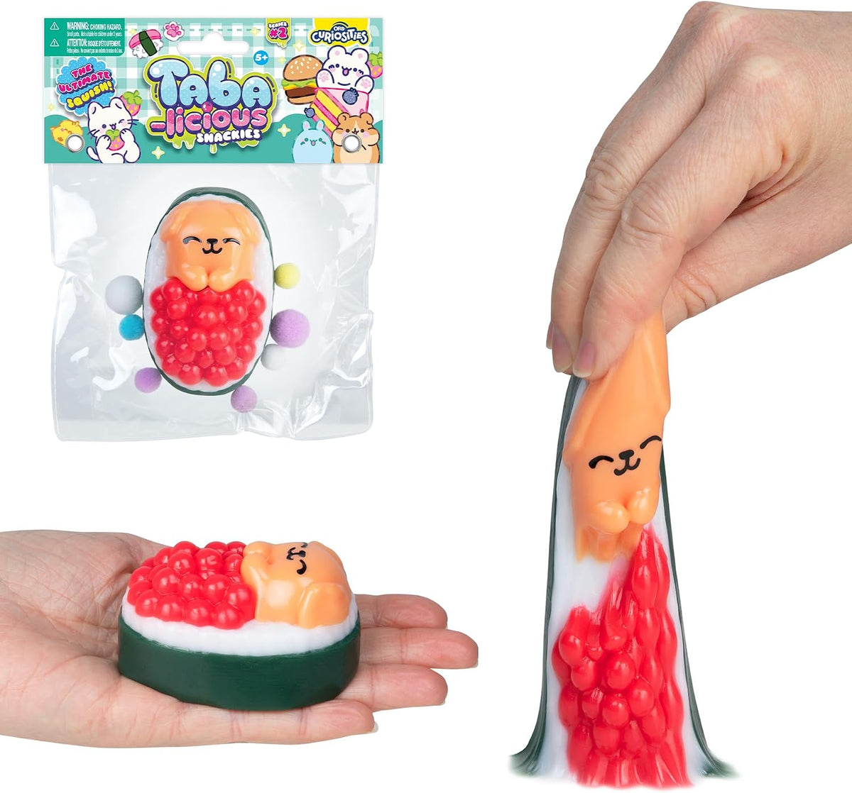 Sushi Roll Squishy Sticky Puppy Squeeze Fidget Toy
