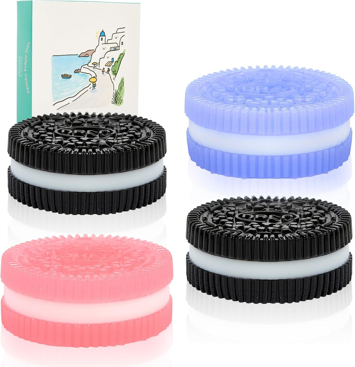 Cute Cookie Squishy Pack Sensory Squeeze Toys for Kids