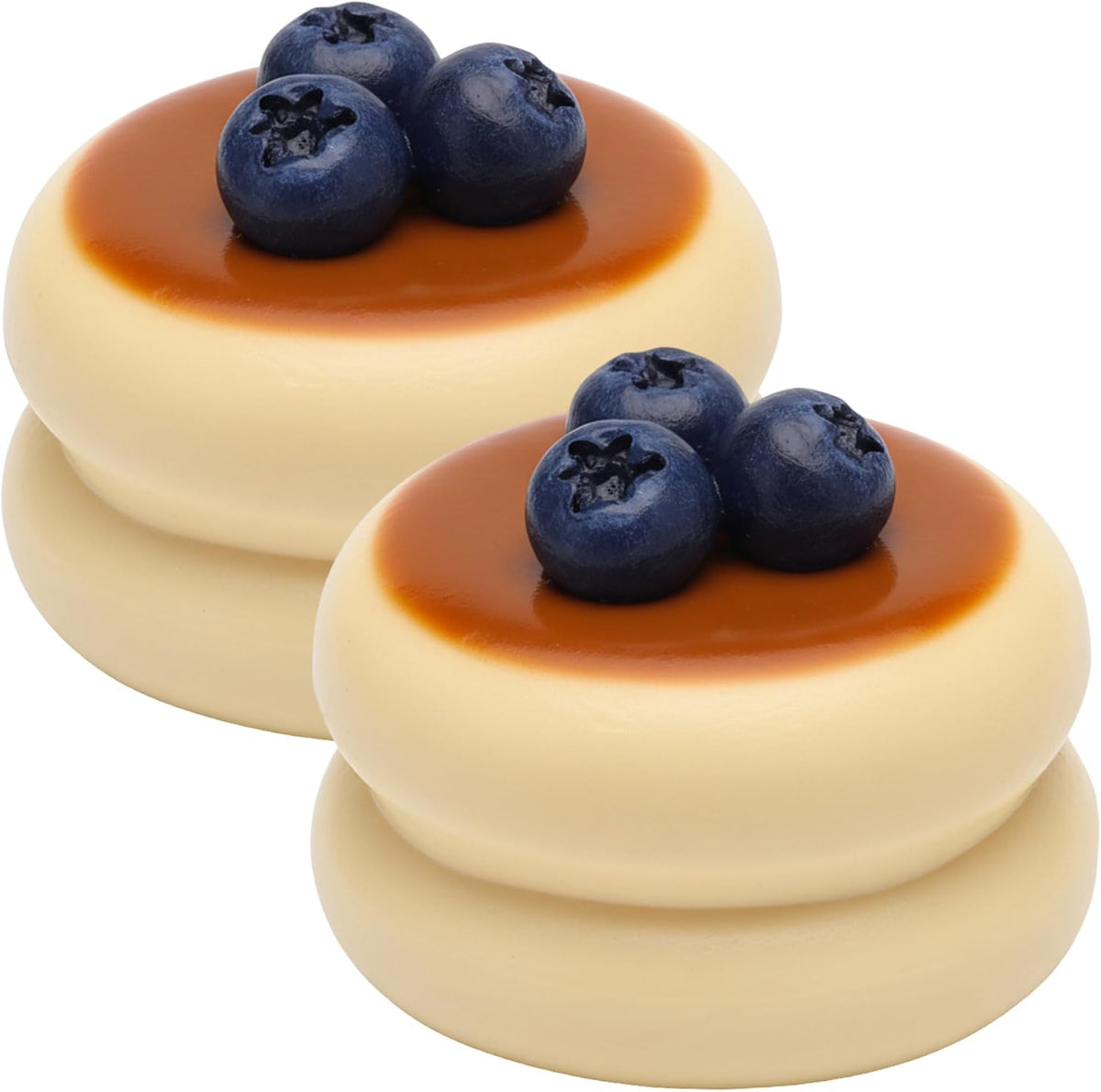2 Pack Blueberry Squishy Souffle Slow Rebound Fidget Toys