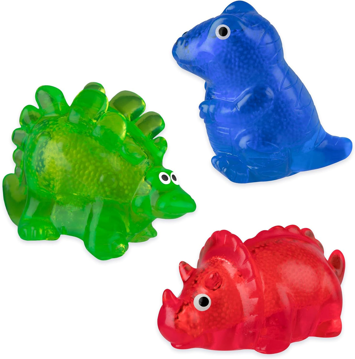 Jelly Dinosaur Squishy, 3 Pack Squishy Sensory Toys
