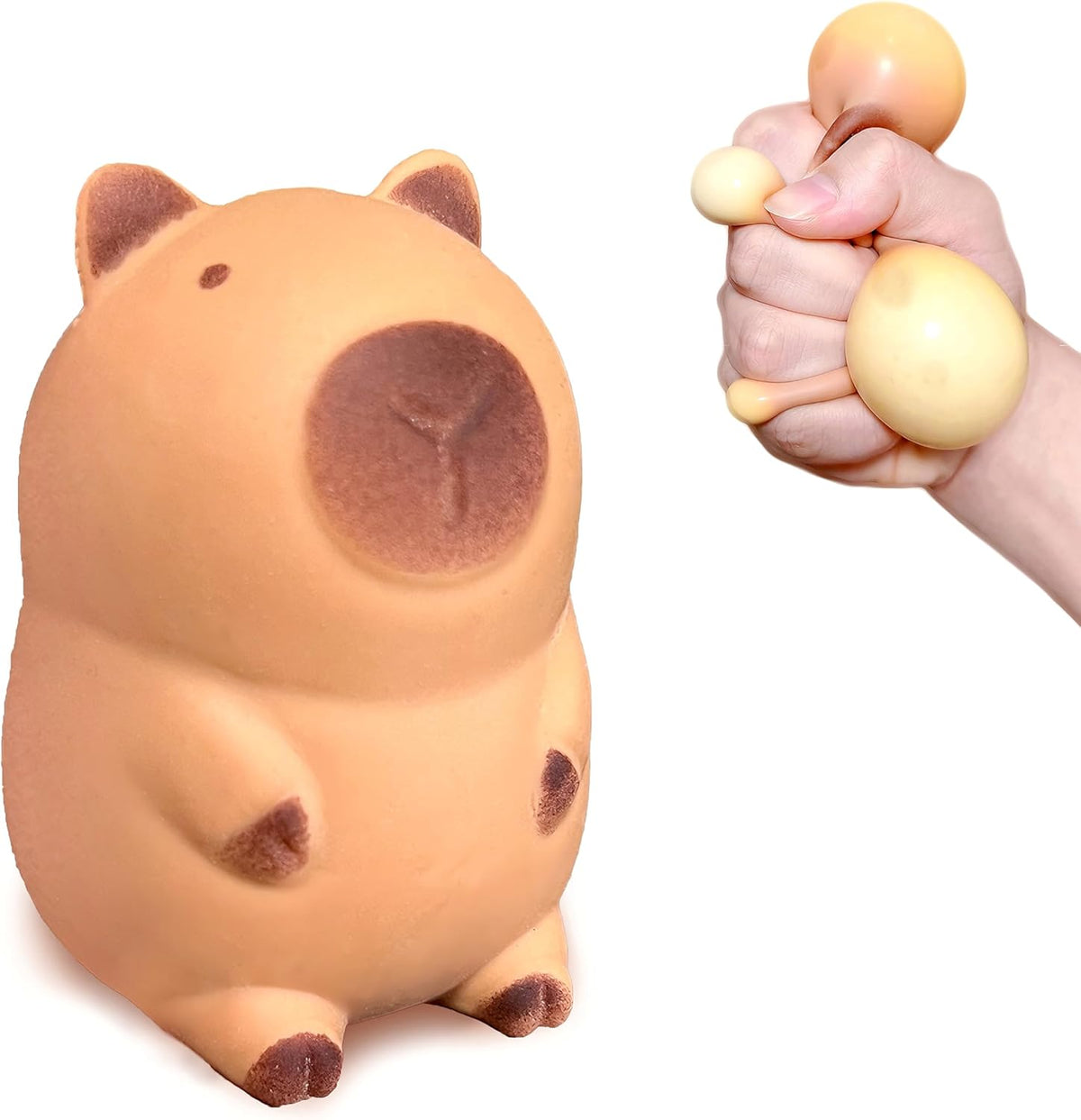 Capybara Squishy Stress Ball Soft Squeeze Sensory Fidget Toy