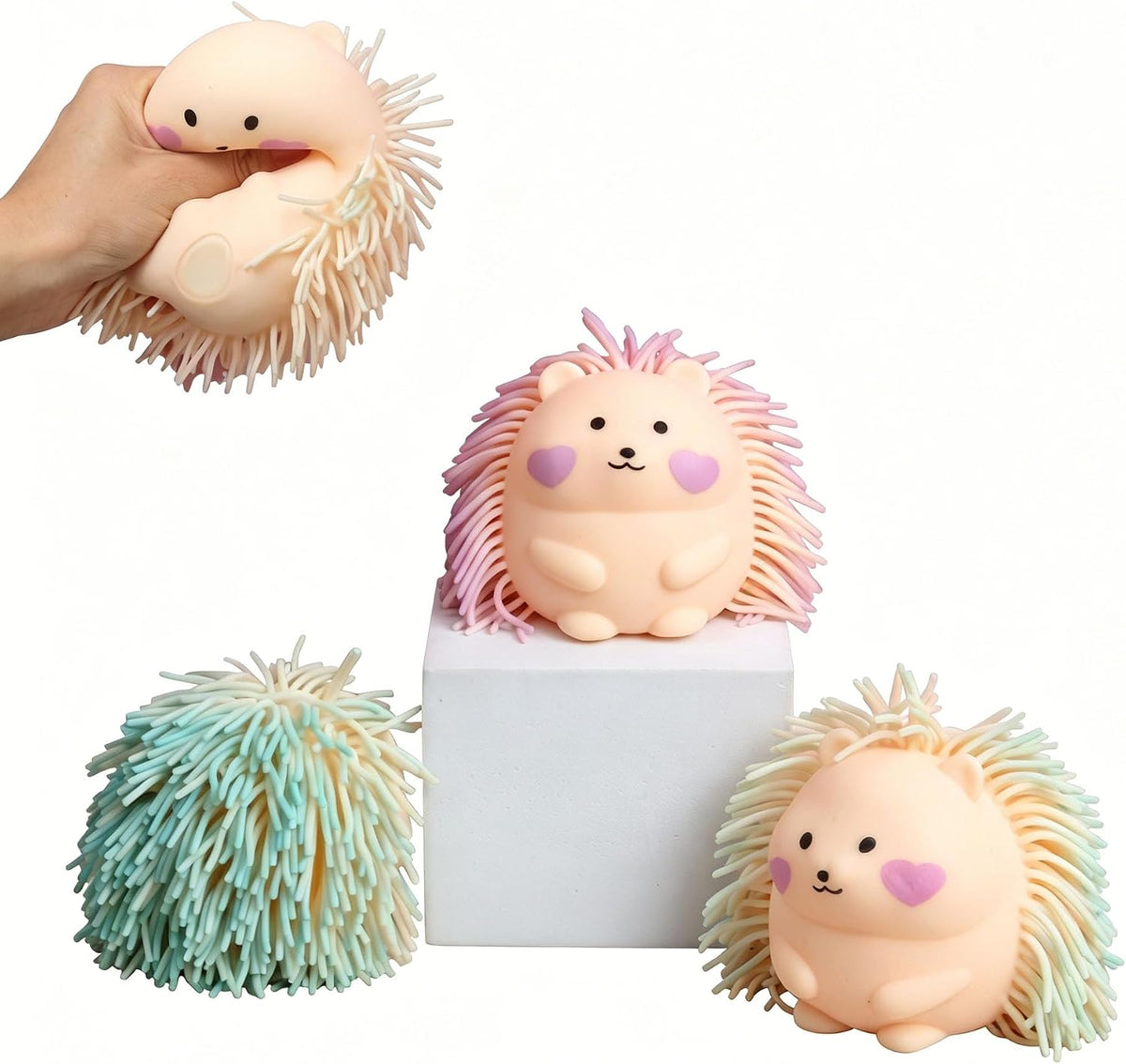Kawaii Hedgehog Squishy Soft Slow Rising Squeeze Toy