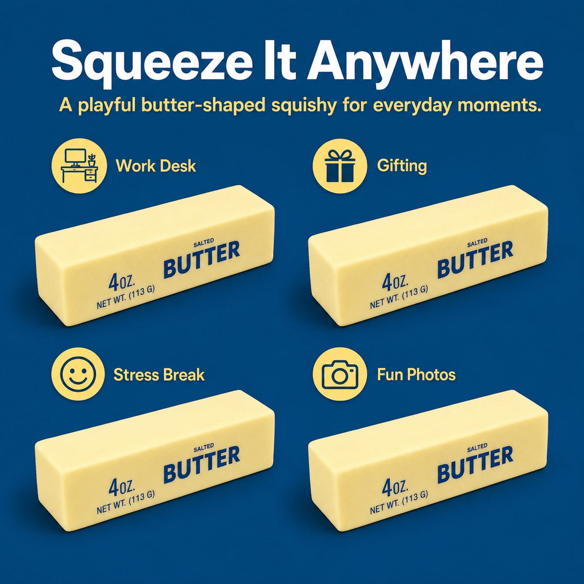 PU Foam Butter Squishy lifestyle