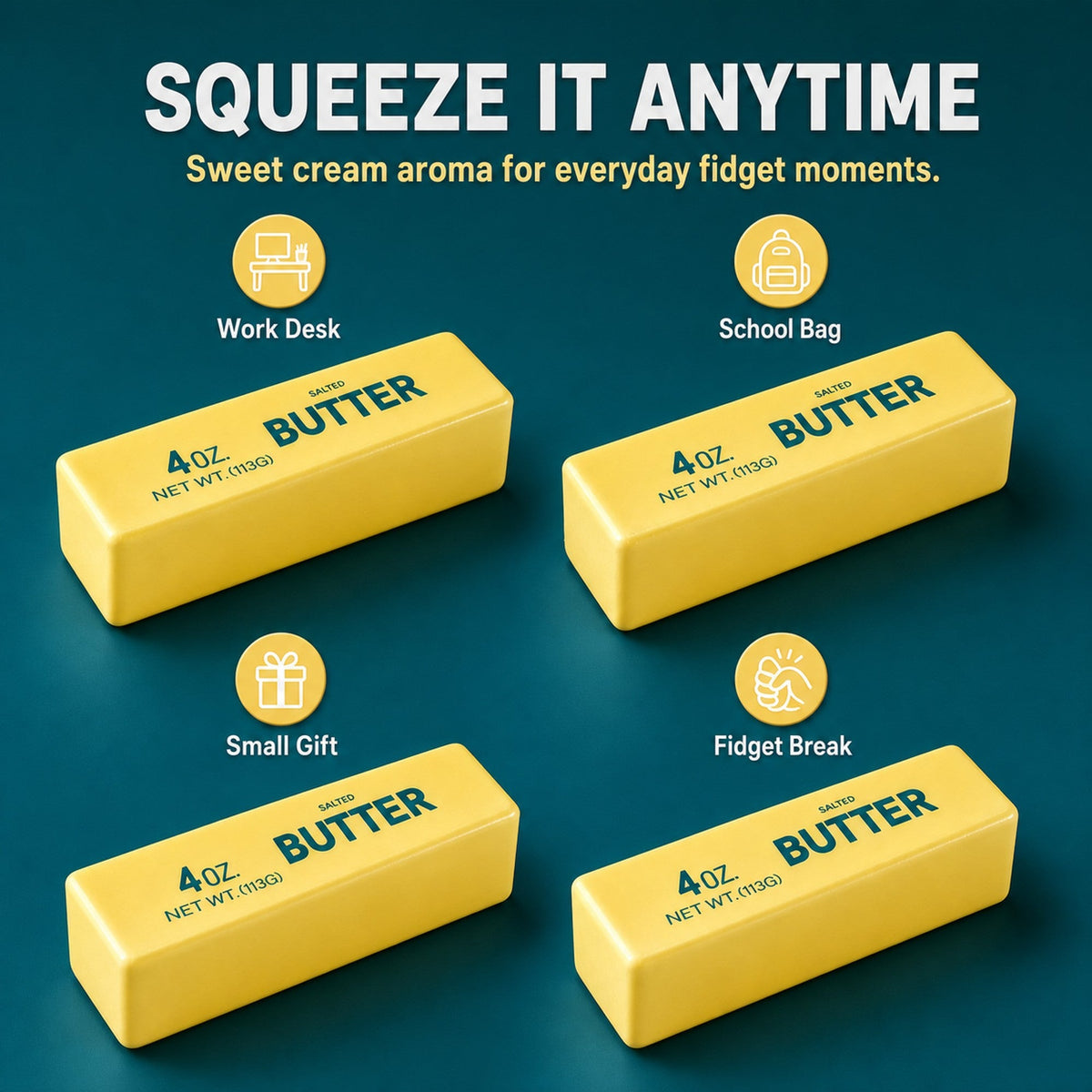 Scented Butter Squishy lifestyle