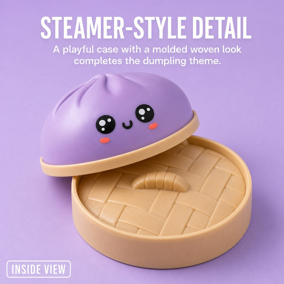Novelty Dumpling Squishy inside