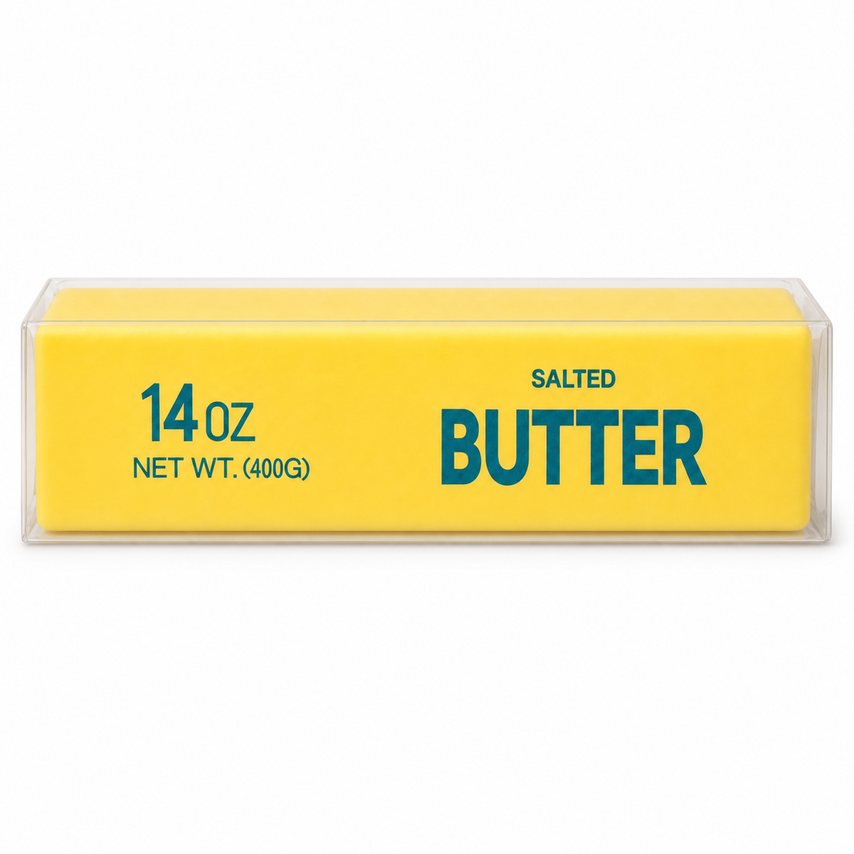 Giant Butter Squishy — Hefty Two-Hand Slab of Foam