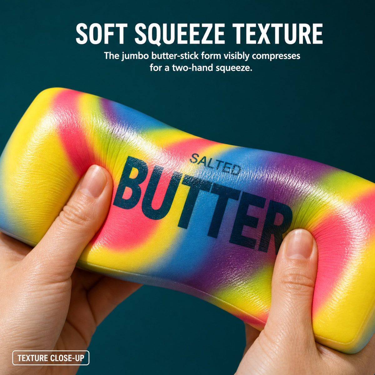 Jumbo Butter Squishy inside