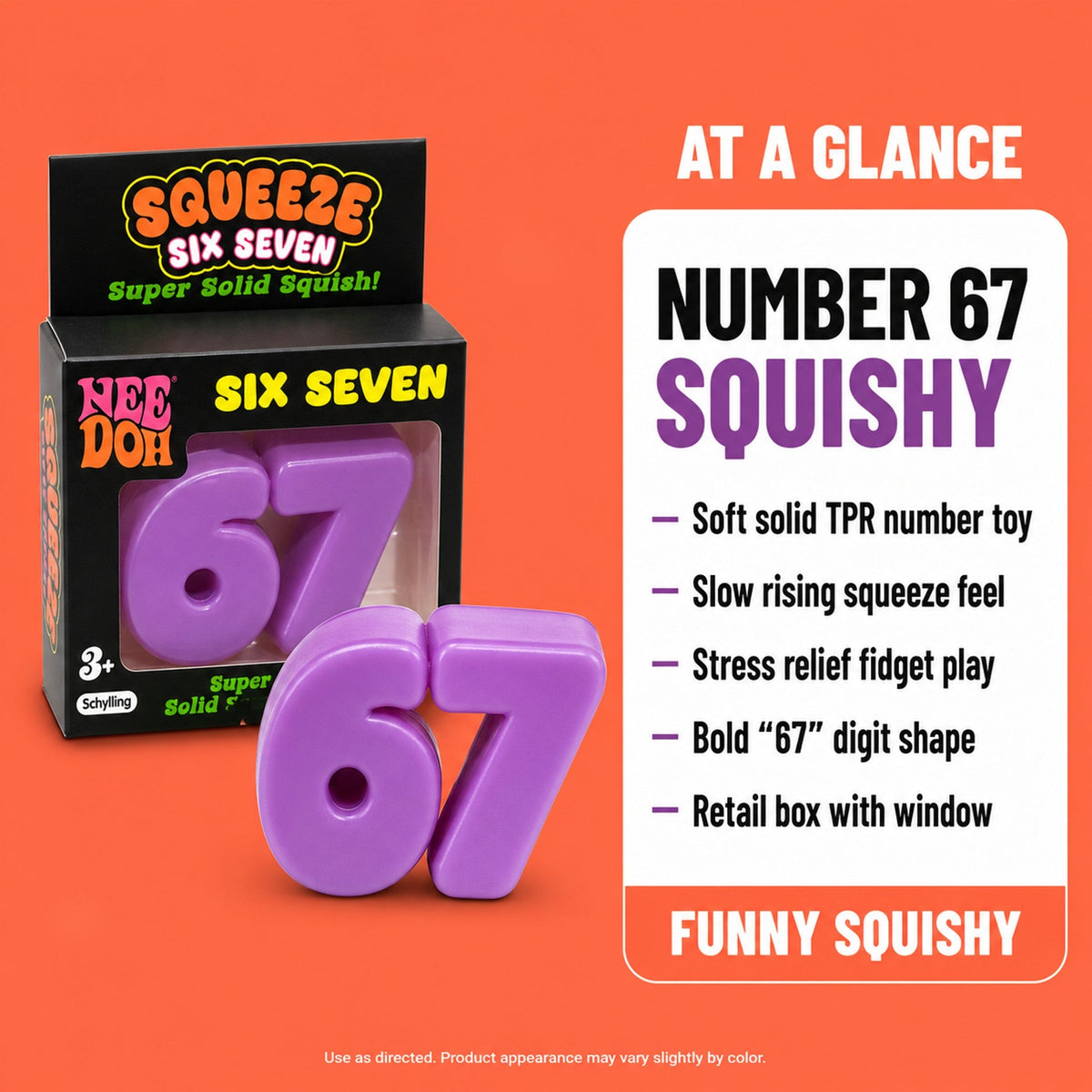 Number Squishy Set – as an everyday desk stress-relief fidget