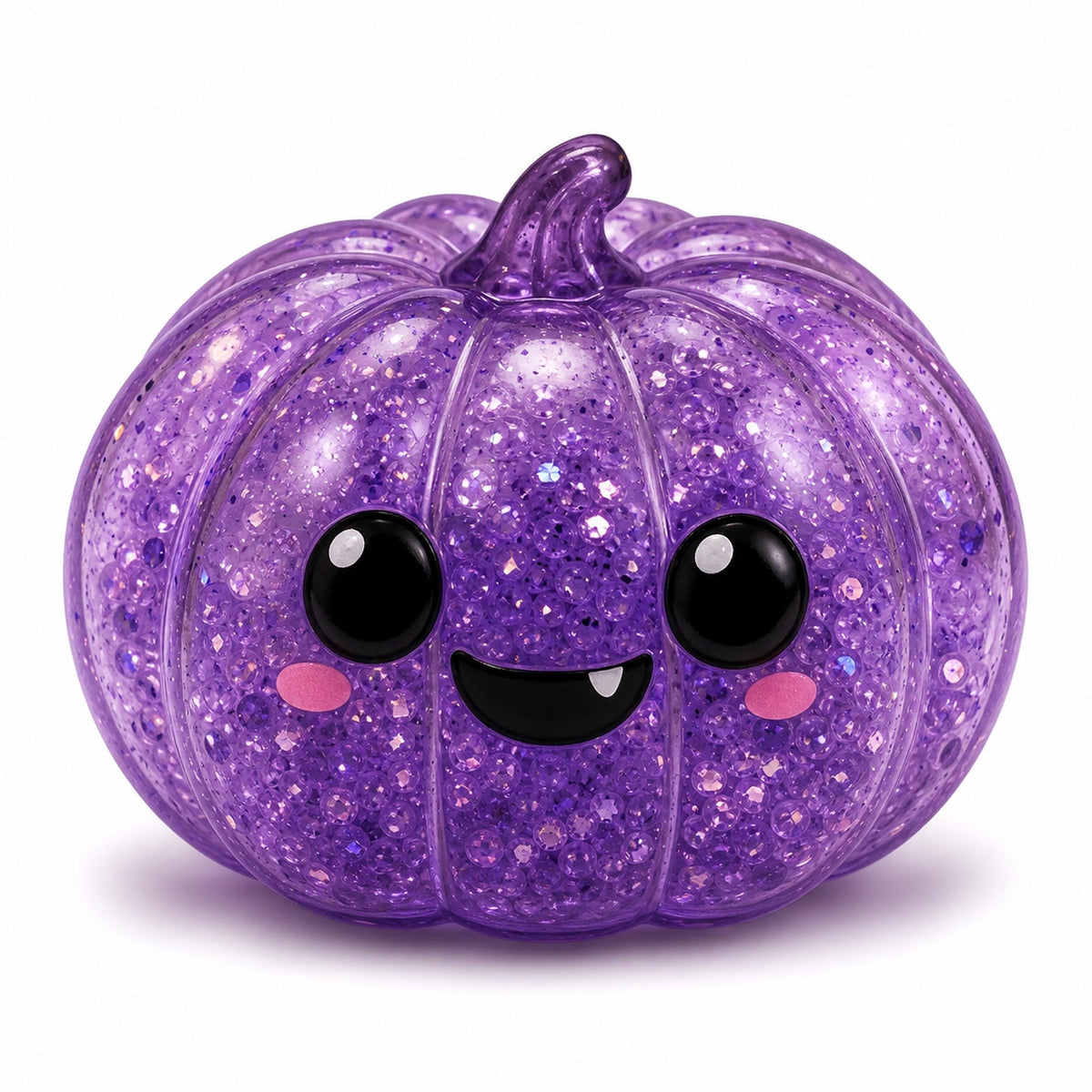 Ghost Squishy Purple Glitter Slow Rising Kawaii Stress Toy