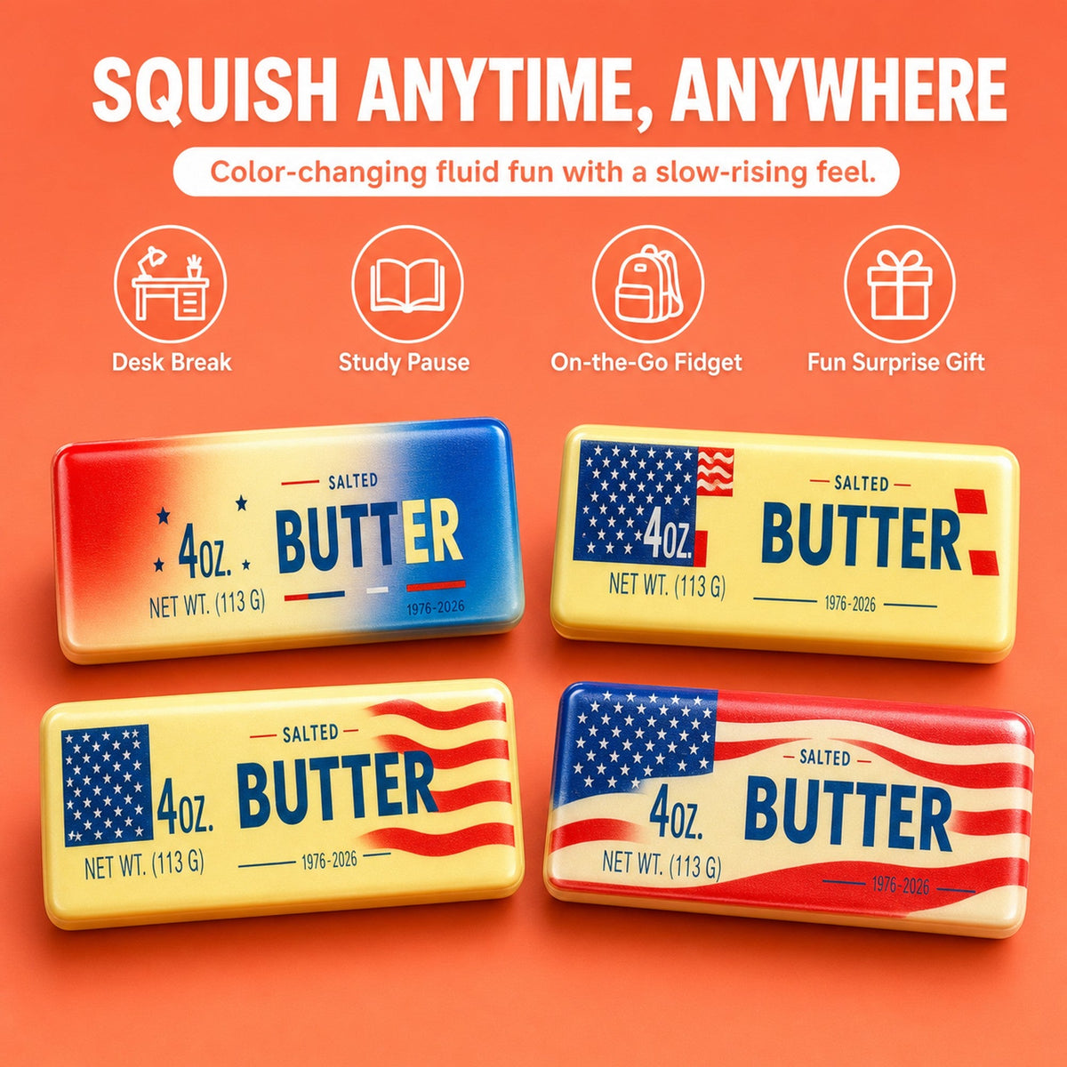 Butter Squishy – as an everyday desk stress-relief fidget