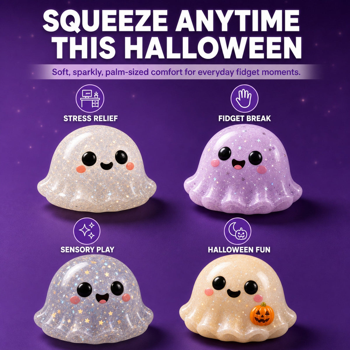 Ghost squishy scene