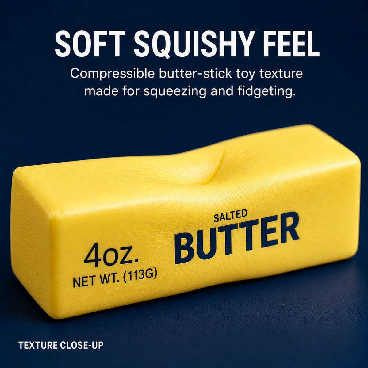 Butter Squishy Toy inside