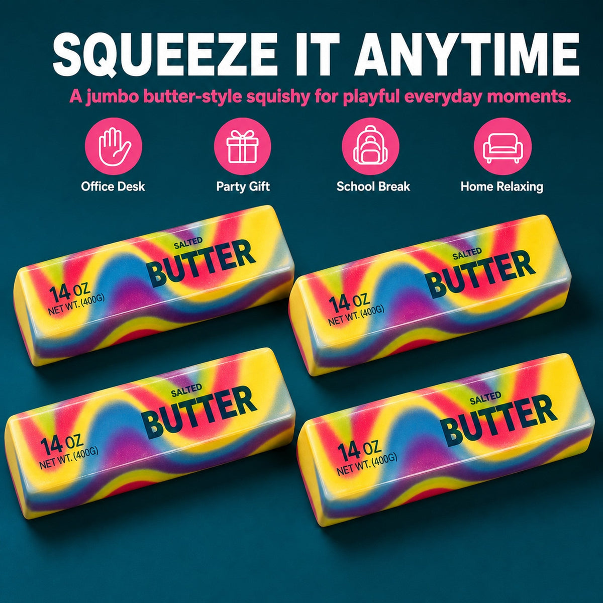 Jumbo Butter Squishy lifestyle
