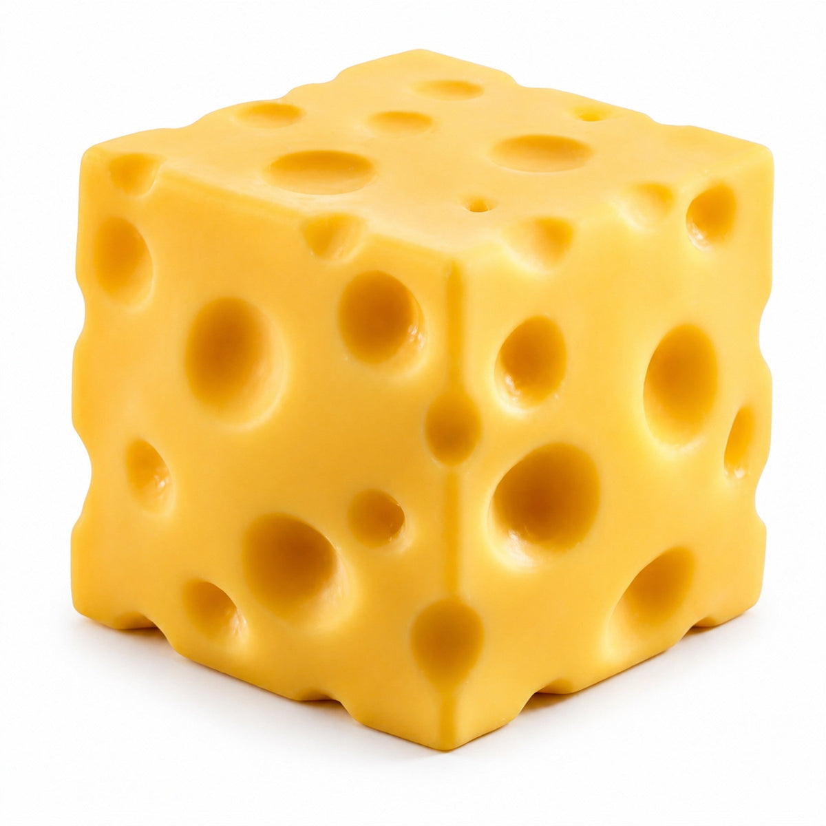 Jumbo Cheese Squishy, Big Two-Hand Squeeze Toy