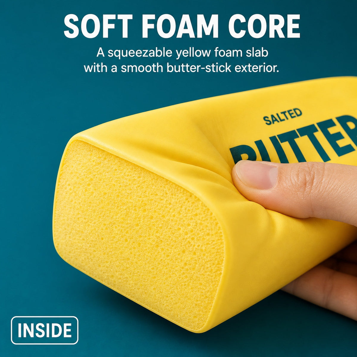 Giant Butter Squishy inside