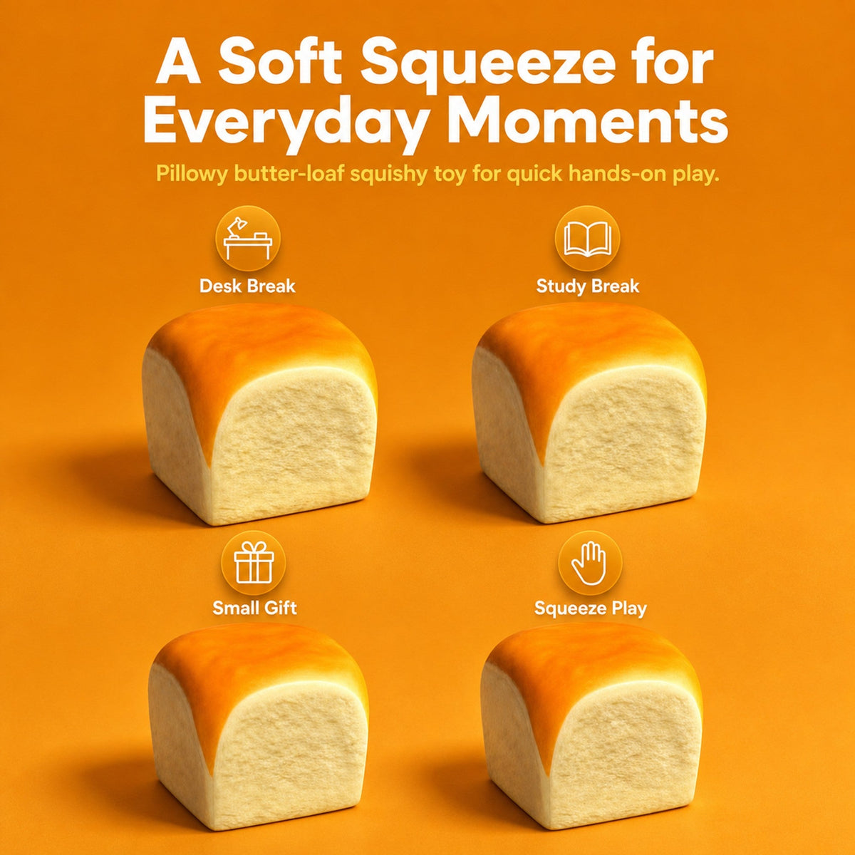 Soft Butter Squishy lifestyle