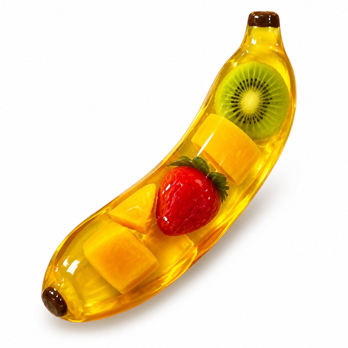 Banana Squishy — Realistic Slow-Rising Maltose Fruit Stress Toy