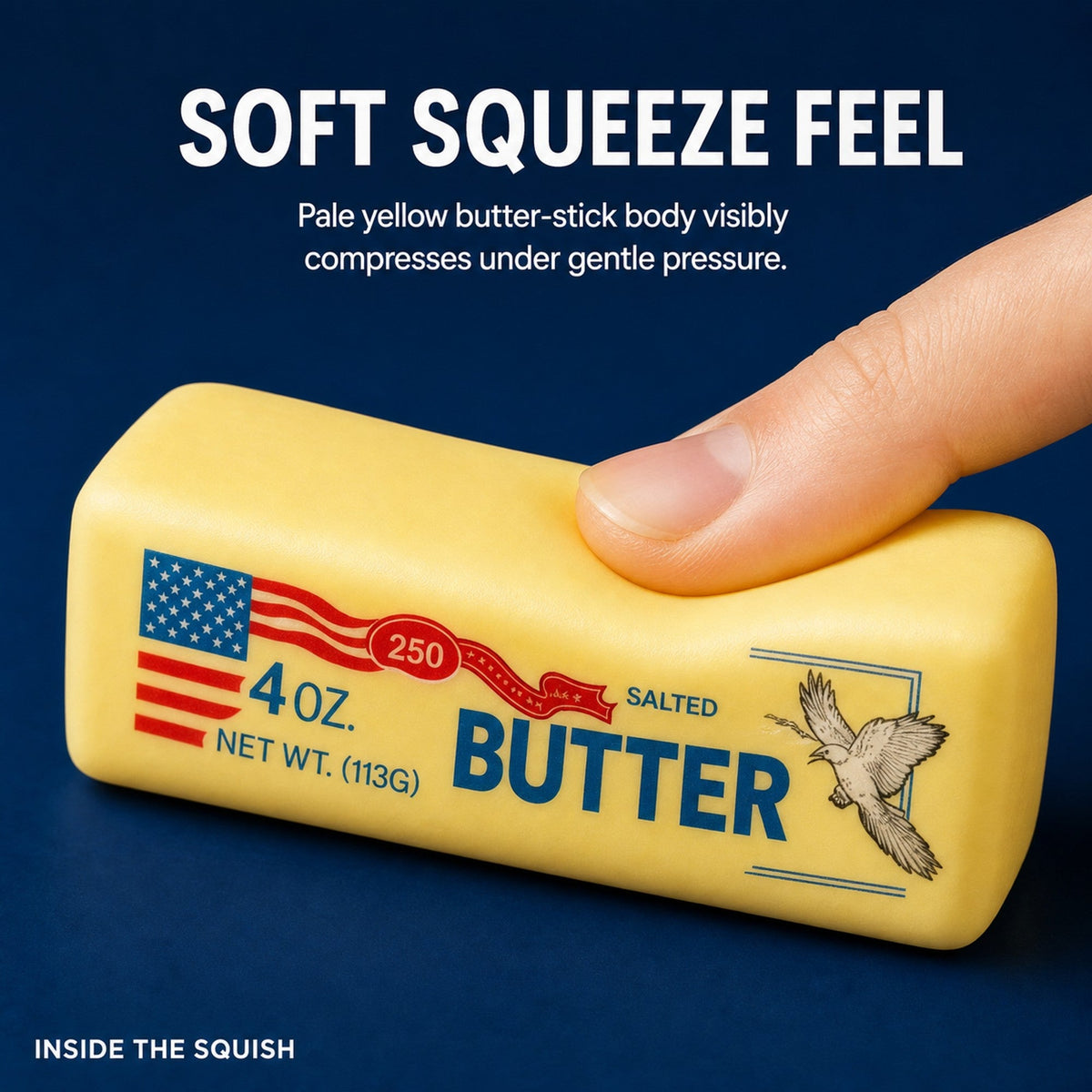 3 Pack Butter Squishy inside