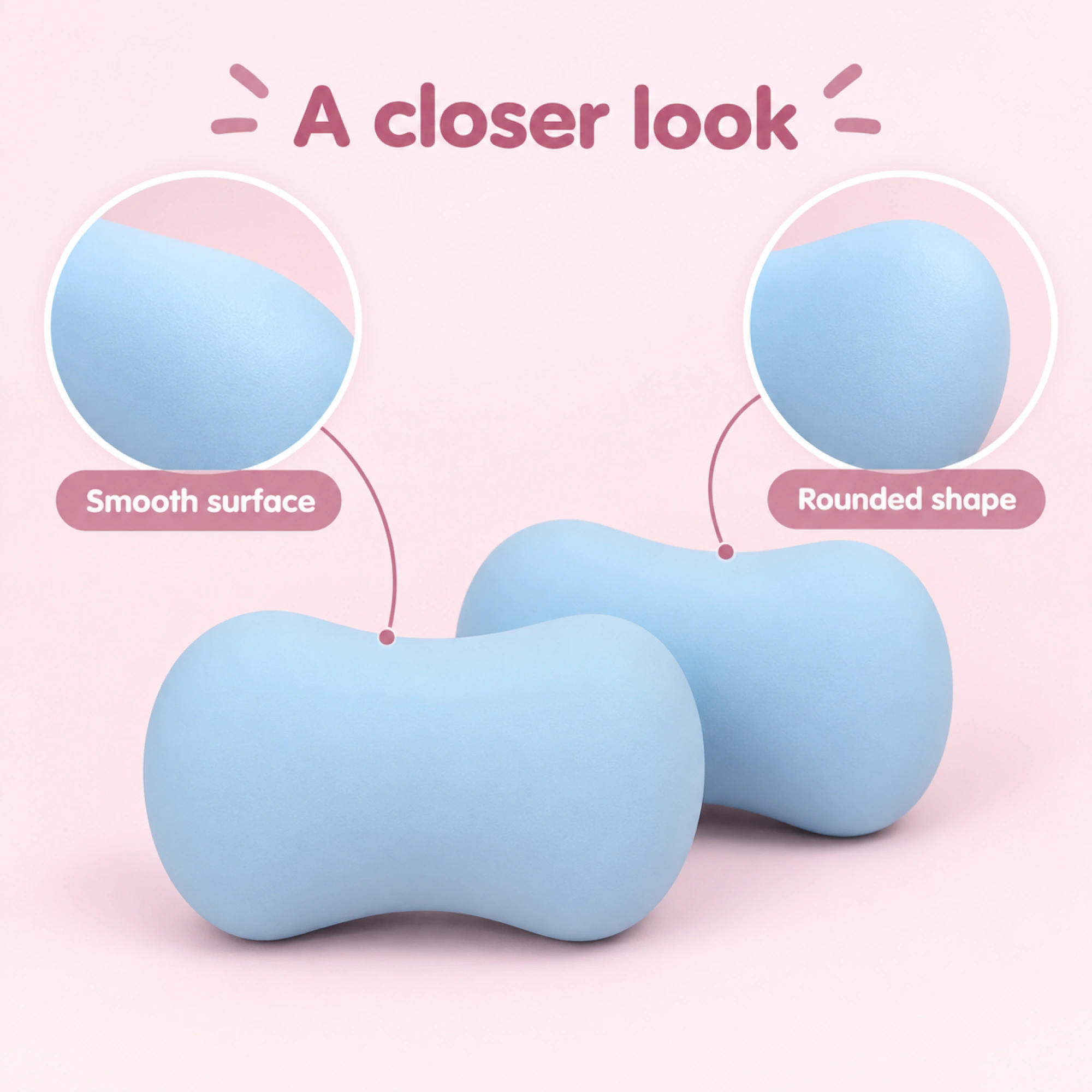 Blue Soap Squishy 2 Pack Slow Rising Squishy Stress Balls — details