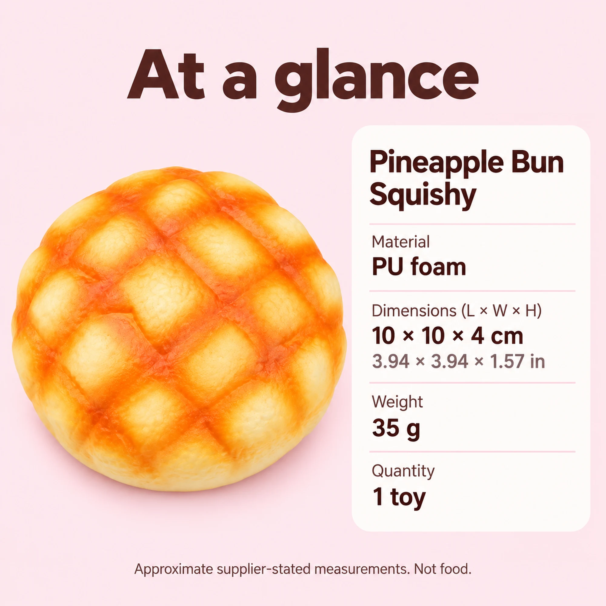 Pineapple Bun Squishy（写真2枚目）