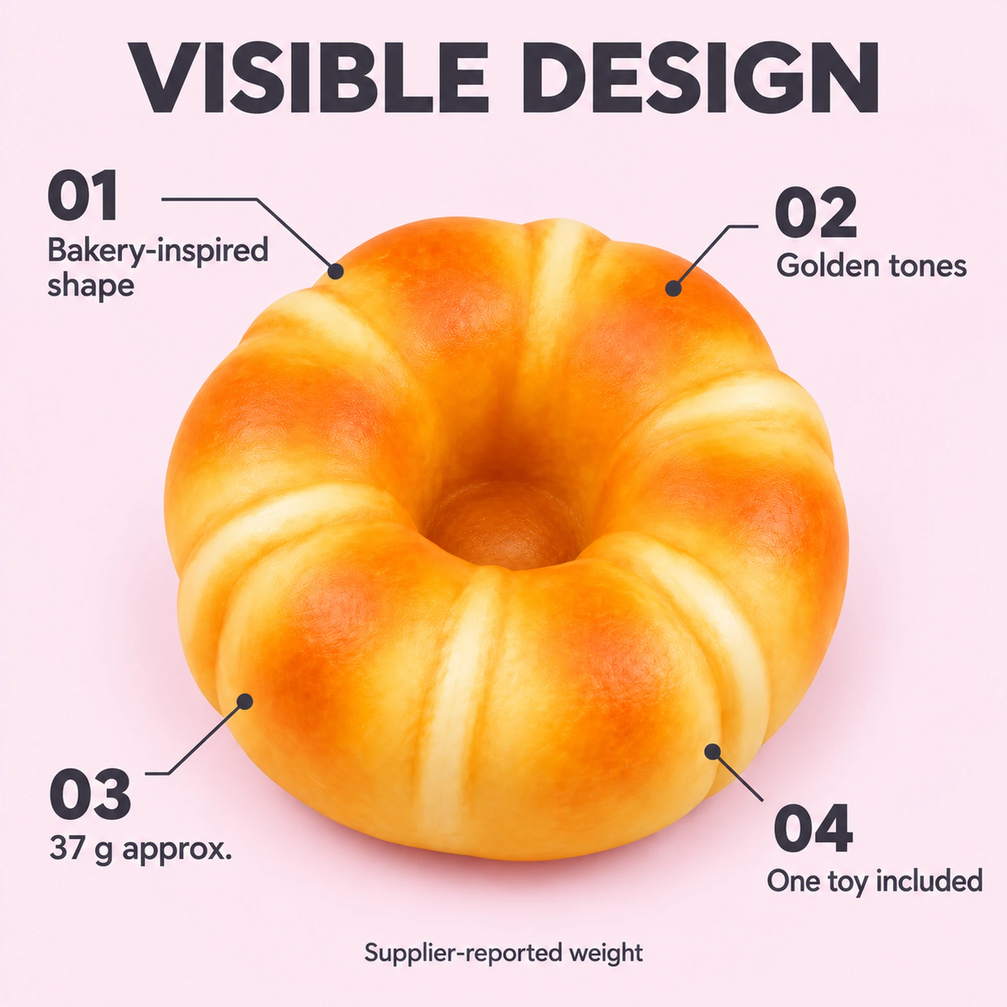 Honey Ring Bread Squishy（写真4枚目）
