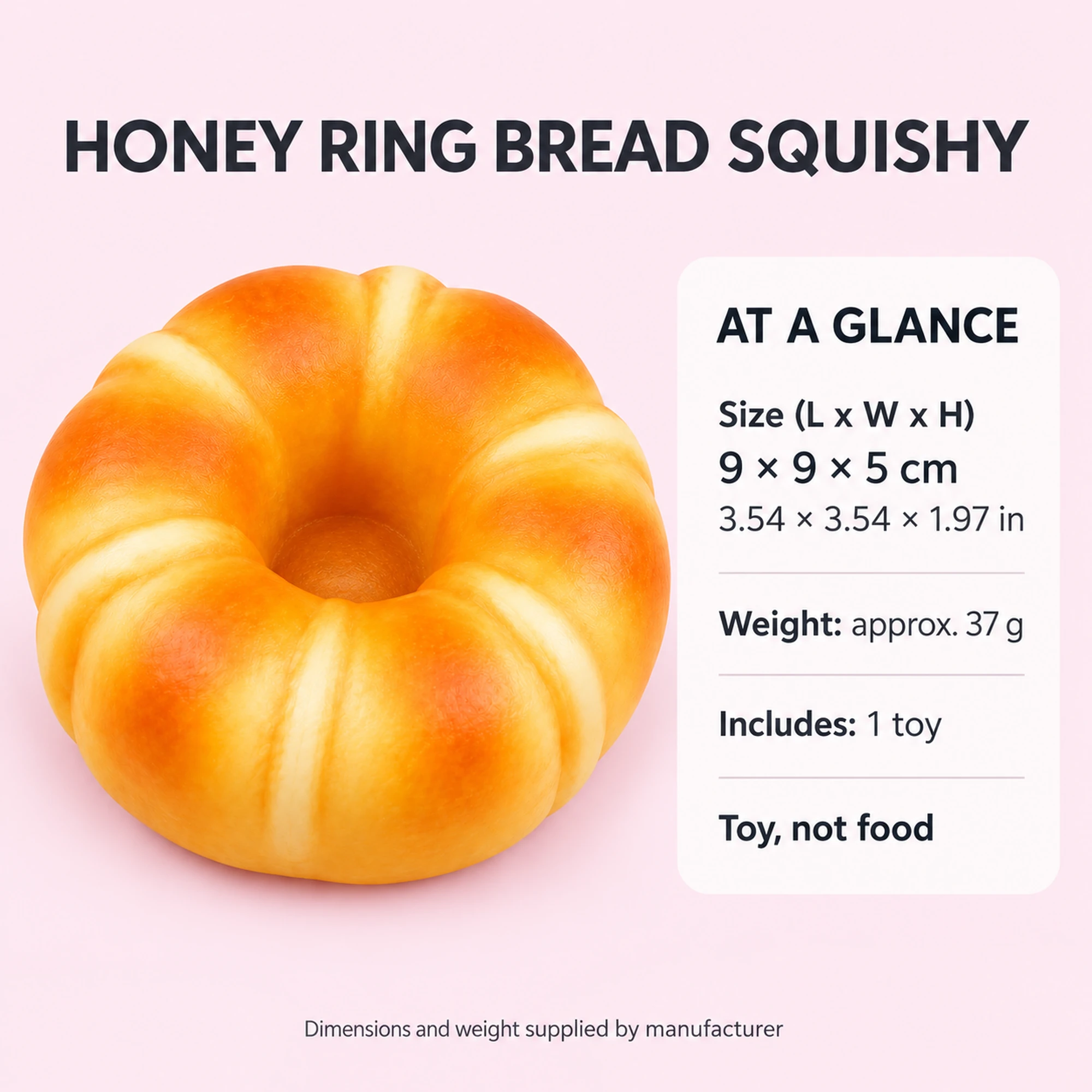 Honey Ring Bread Squishy（写真2枚目）