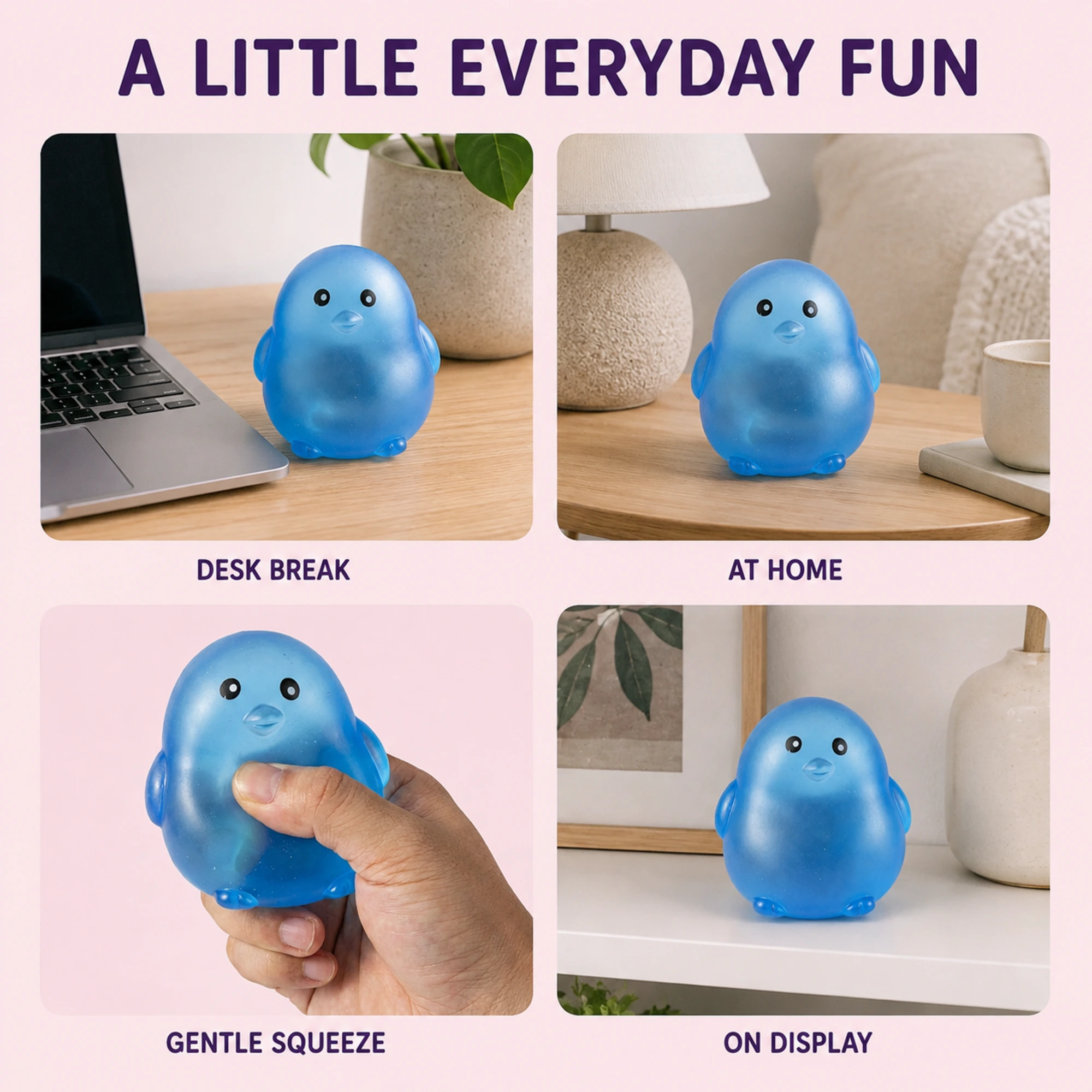 Blue chick squishy lifestyle